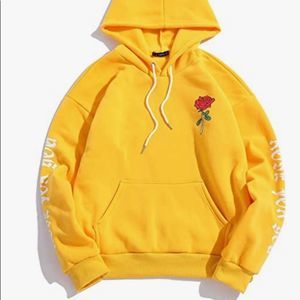 ZAFUL Unisex Casual Yellow Hoodie size XL